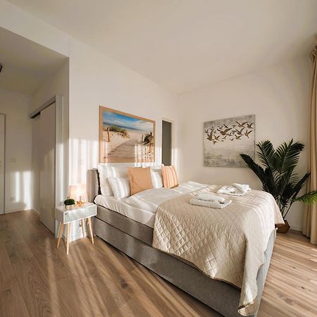 Bohnapartments - Nordkap-Suiten - Gratis Parkplatz - Moderner Neubau - Erdgeschoss - Fussbodenheizung إرفورت المظهر الخارجي الصورة