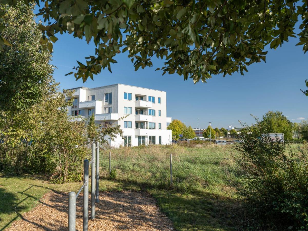 Bohnapartments - Nordkap-Suiten - Gratis Parkplatz - Moderner Neubau - Erdgeschoss - Fussbodenheizung إرفورت المظهر الخارجي الصورة