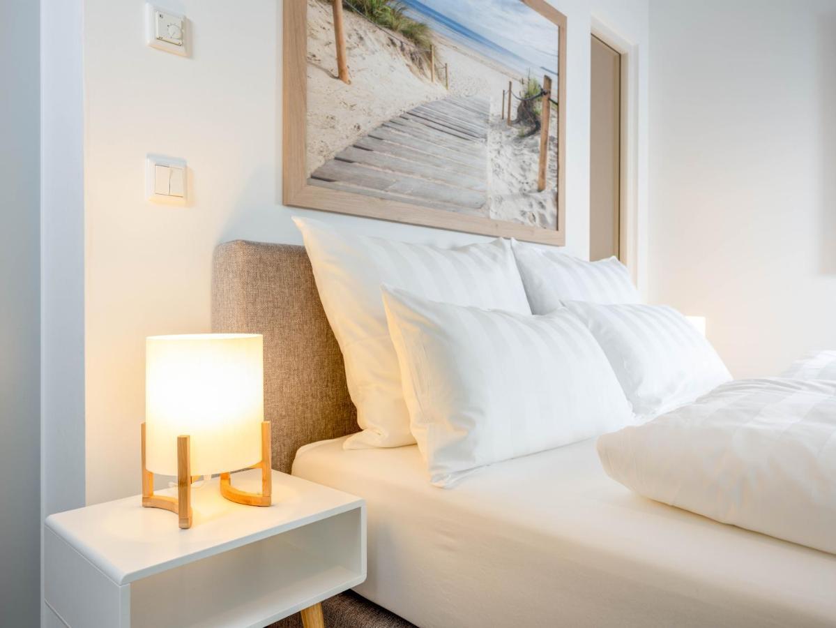 Bohnapartments - Nordkap-Suiten - Gratis Parkplatz - Moderner Neubau - Erdgeschoss - Fussbodenheizung إرفورت المظهر الخارجي الصورة