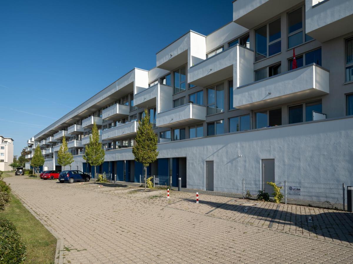 Bohnapartments - Nordkap-Suiten - Gratis Parkplatz - Moderner Neubau - Erdgeschoss - Fussbodenheizung إرفورت المظهر الخارجي الصورة