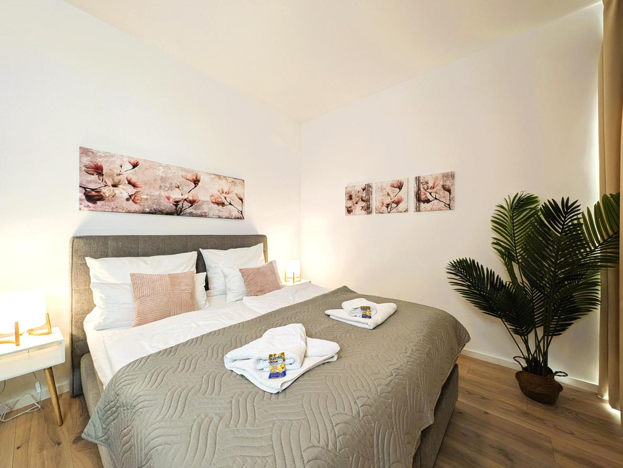 Bohnapartments - Nordkap-Suiten - Gratis Parkplatz - Moderner Neubau - Erdgeschoss - Fussbodenheizung إرفورت المظهر الخارجي الصورة