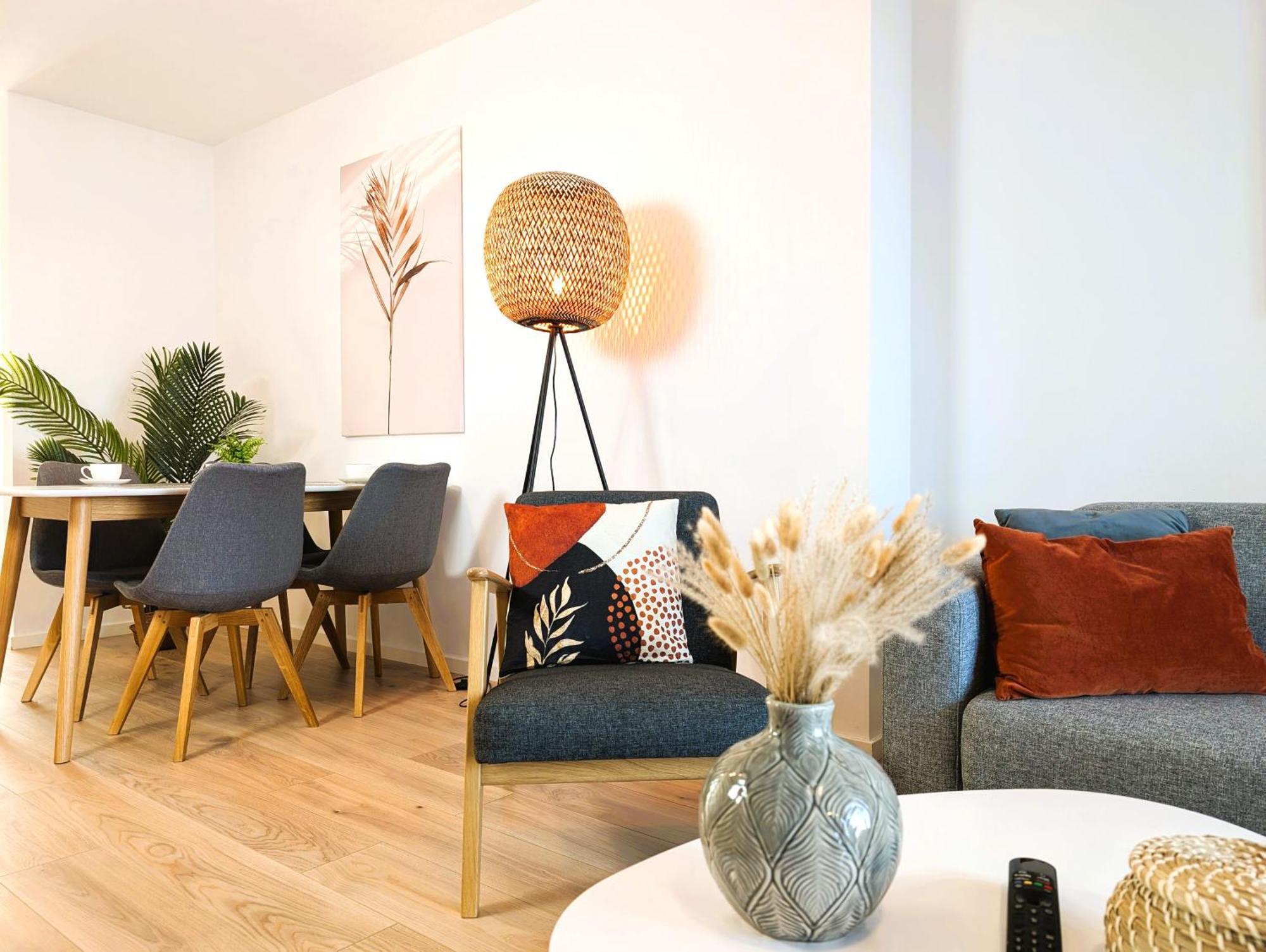 Bohnapartments - Nordkap-Suiten - Gratis Parkplatz - Moderner Neubau - Erdgeschoss - Fussbodenheizung إرفورت المظهر الخارجي الصورة