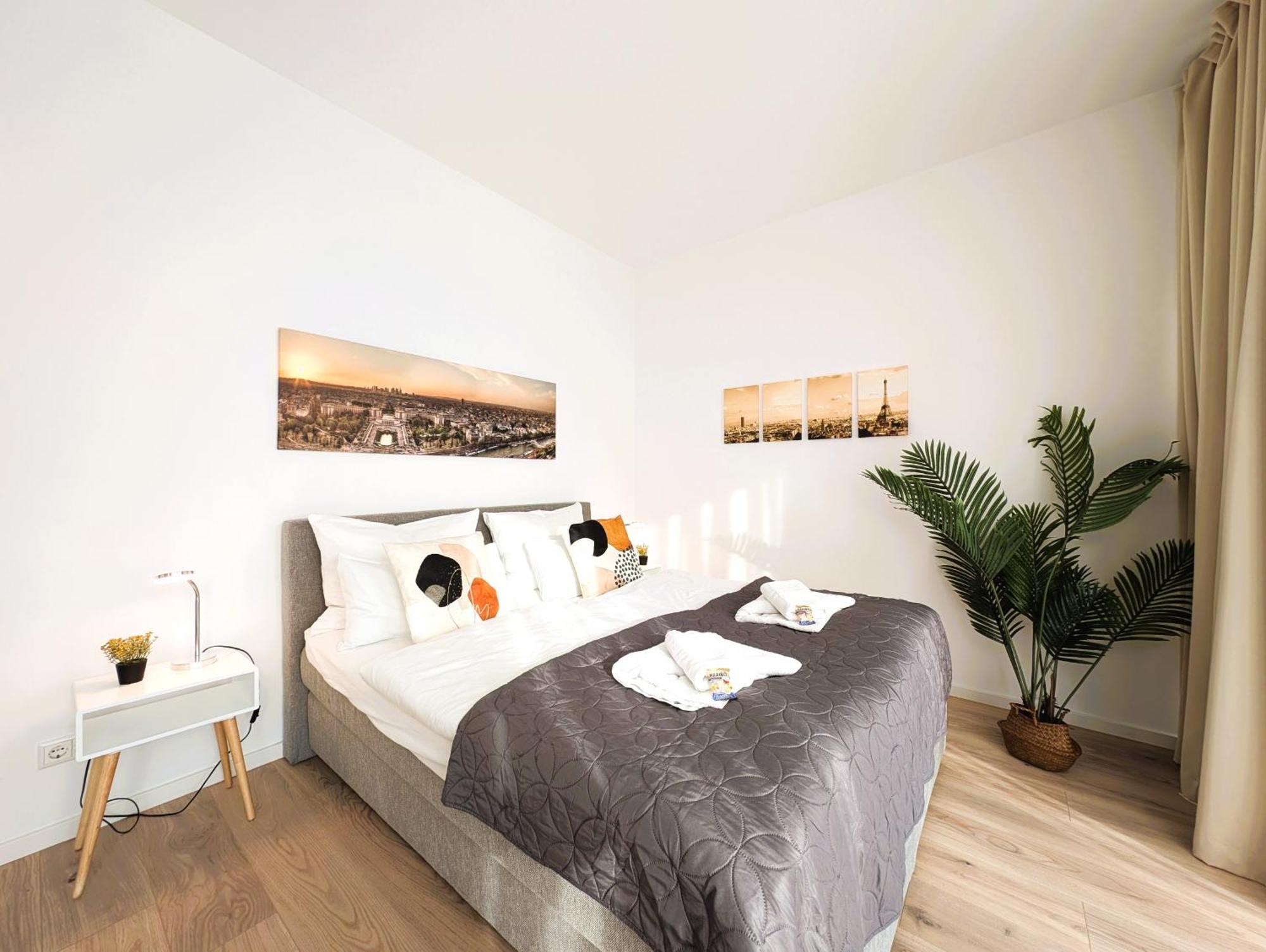 Bohnapartments - Nordkap-Suiten - Gratis Parkplatz - Moderner Neubau - Erdgeschoss - Fussbodenheizung إرفورت المظهر الخارجي الصورة